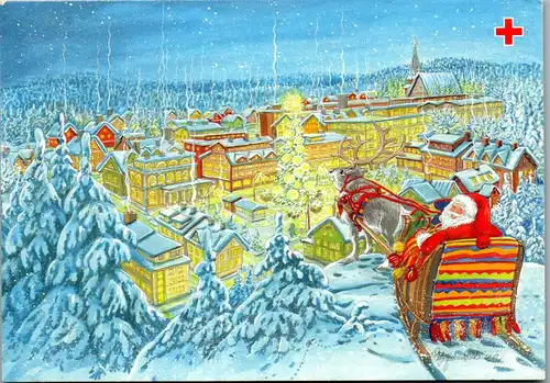 23807 - Weihnachten - Finnland , Weihnachtsmotiv - gelaufen 1995