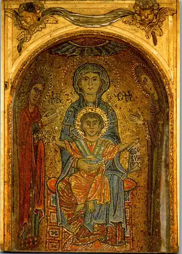 23812 - Christentum - Italien , Rom , Basilica di Santa Prassede , Capelle di San Zenone , Madonna Liberatrice - gelaufen 1994