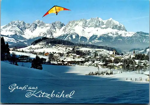 23815 - Tirol - Kitzbühel gegen den wilden Kaiser - gelaufen 1993