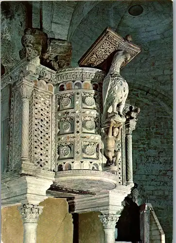 23819 - Italien - Bitonto , Cattedrale , Ambone - gelaufen 1989