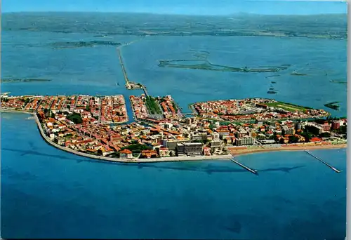 23829 - Italien - Grado , Veduta aerea , Panorama - gelaufen 1993