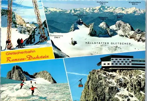 23832 - Steiermark - Ramsau - Dachstein , Gletscherbahn , Hallstätter Gletscher , Dachsteinwarte - gelaufen 1993