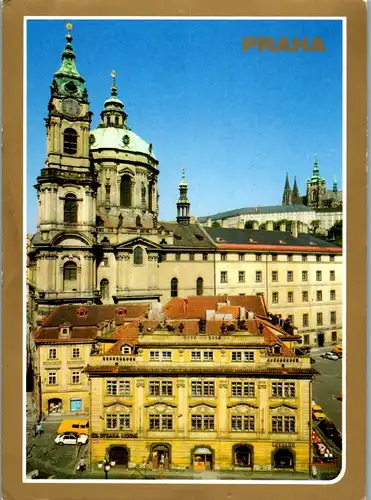 23834 - Tschechische Republik - Praha , Prag , Chram sv. Mikulase - gelaufen 1989