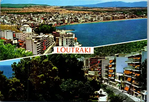 23854 - Griechenland - Loutraki , Lutraki - gelaufen