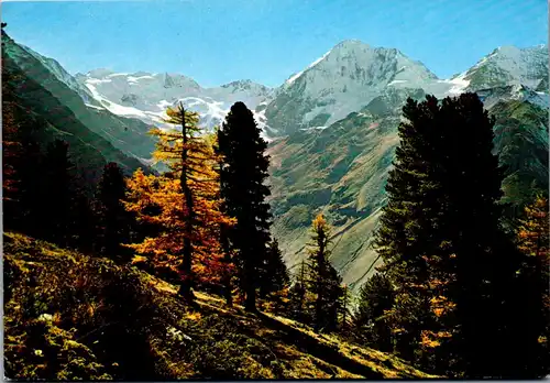 23855 - Italien - Gruppo Ortles , Il Gran Zebru , Ortlergruppe , Königsspitze - gelaufen 1987