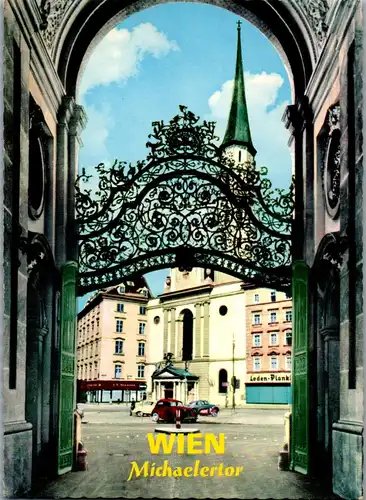 23860 - Wien - Michaelertor , Michaelerplatz - gelaufen 1980