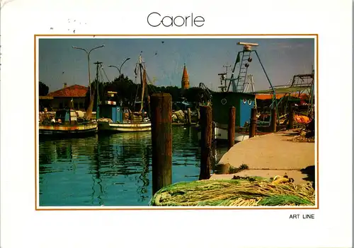 23865 - Italien - Caorle , Il Porto , Hafen - gelaufen 1995