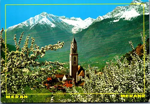 23868 - Italien - Meran im Frühling - gelaufen 1995