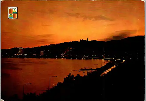 23879 - Spanien - Palma de Mallorca , Atardecer en el Puerto - gelaufen 1963