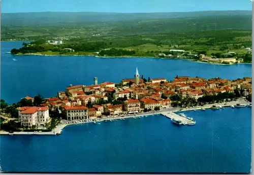23883 - Kroatien - Porec , Panorama - gelaufen 1969