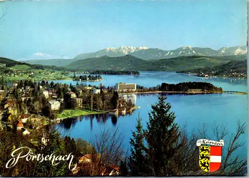 23931 - Kärnten - Pörtschach am Wörthersee mit Karawanken - gelaufen 1971