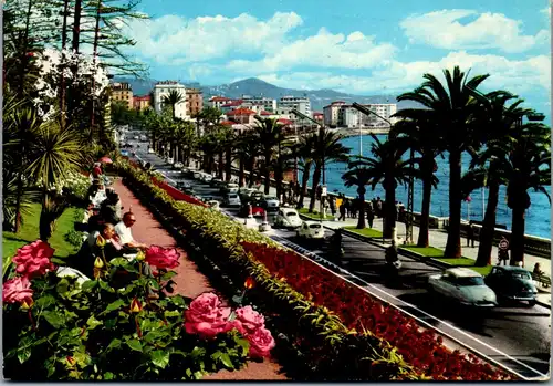 23932 - Italien - Sanremo , San Remo , Riviera die Fiori , Passeggiata Imperatrice - gelaufen 1971