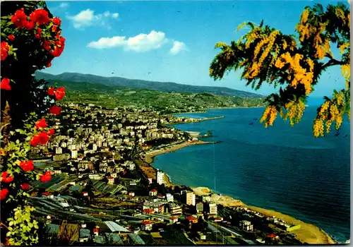 23934 - Italien - Sanremo , San Remo , Riviera die Fiori , Panorama da ponente - gelaufen 1971