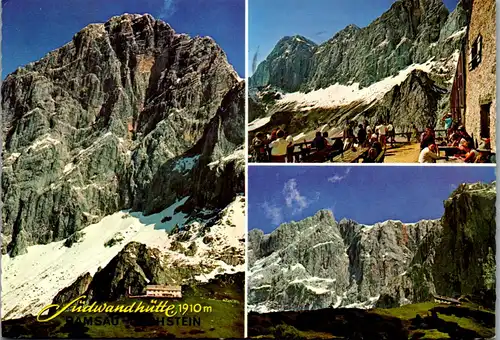 23942 - Steiermark - Ramsau Dachstein , Südwandhütte - gelaufen 1971