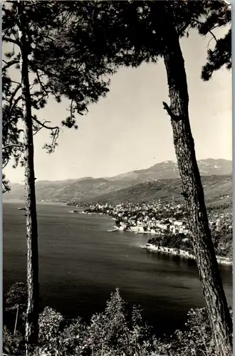 23957 - Kroatien - Opatija , Panorama - gelaufen 1965