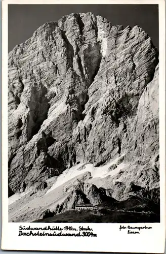 23961 - Steiermark - Dachstein Südwand , Südwandhütte - gelaufen 1954