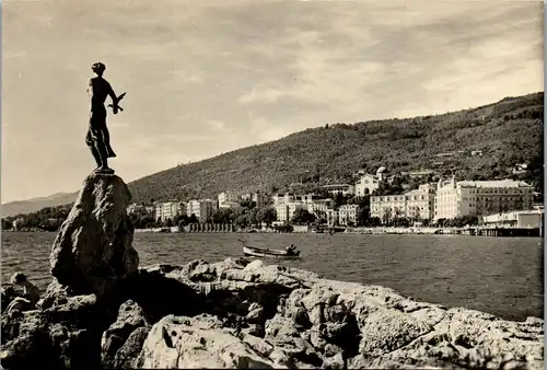 23969 - Kroatien - Opatija , Panorama - gelaufen 1966