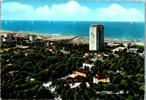 23970 - Italien - Milano Marittima , Cervia , La ridente spiaggia Romagnola - gelaufen 1960