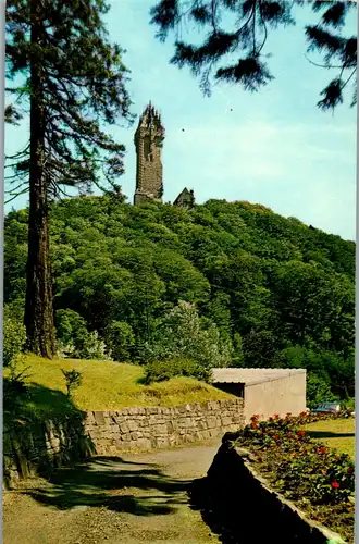 24000 - Schottland - Stirling , The Wallace Monument - gelaufen 1983