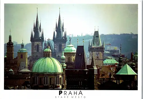 24032 - Tschechische Republik - Praha , Prag , Stare Mesto - gelaufen