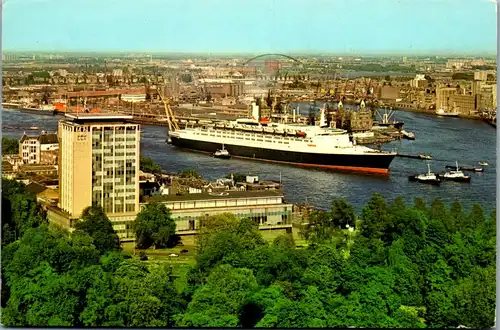 24035 - Niederlande - Rotterdam , Leading port of the World - gelaufen 1985