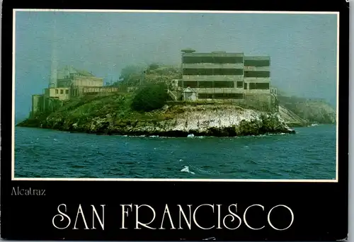 24041 - USA - San Francisco , Alcatraz - gelaufen 1984