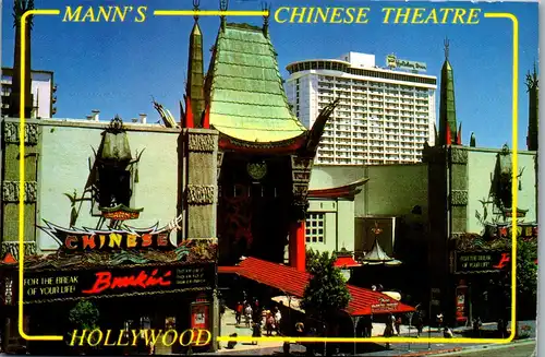 24044 - USA - California , Hollywood , Mann's Chinese Theatre - gelaufen 1990