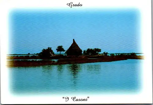 24062 - Italien - Grado , I Casoni , Die Hütten - gelaufen 1998