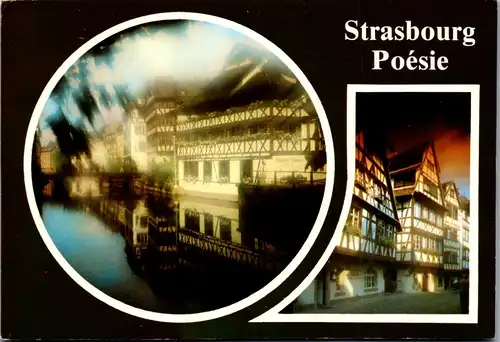 24065 - Frankreich - Strasbourg , Strassburg , Alsace , Quartier des Tanneurs - gelaufen 1992
