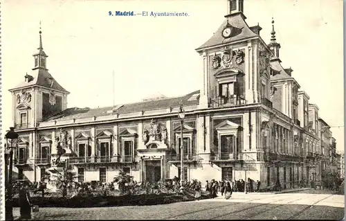 24092 - Spanien - Madrid , El Ayuntamiento - nicht gelaufen