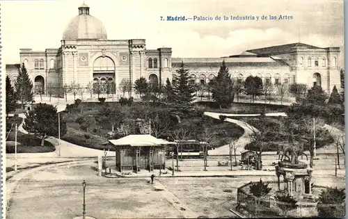 24100 - Spanien - Madrid , Palacio de la Industria y de las Artes - nicht gelaufen