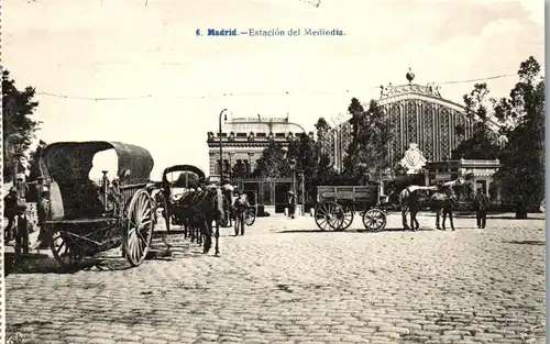 24104 - Spanien - Madrid , Estacion del Mediodia - nicht gelaufen