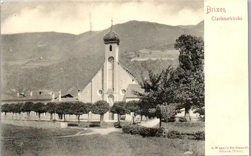 24108 - Italien - Brixen , Bressanone , Clarisserkirche - nicht gelaufen