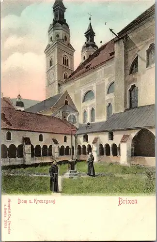 24111 - Italien - Brixen , Bressanone , Dom und Kreuzgang  - nicht gelaufen