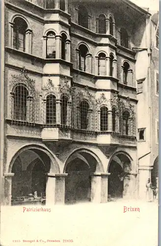 24112 - Italien - Brixen , Bressanone , Patrizierhaus - nicht gelaufen 1905