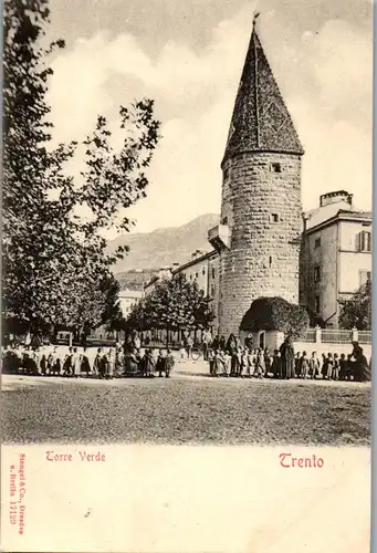 24115 - Italien - Trento , Torre Verde - nicht gelaufen