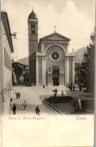 24116 - Italien - Trento , Chiesa St. Maria Maggiore  - nicht gelaufen