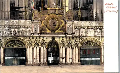 24120 - Spanien - Toledo , Catedral , Trascoro - nicht gelaufen