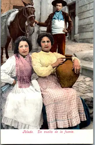 24146 - Spanien - Toledo , De vuelta de la fuente - nicht gelaufen