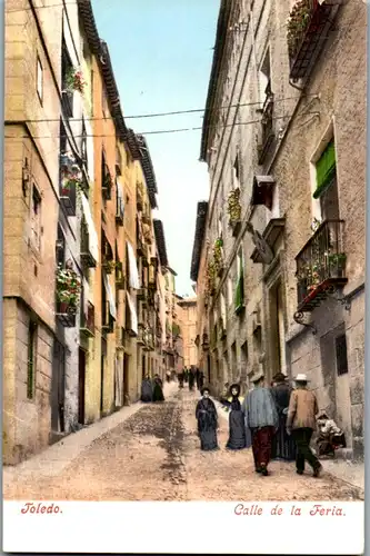 24148 - Spanien - Toledo , Calle de la Feria - nicht gelaufen