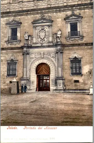 24149 - Spanien - Toledo , Portada del Alcazar - nicht gelaufen