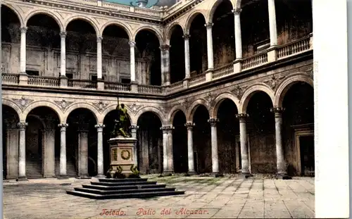 24153 - Spanien - Toledo , Patio del Alcazar - nicht gelaufen
