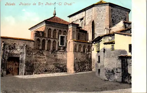 24158 - Spanien - Toledo , Palacio de Dn Pedro , El Cruel - nicht gelaufen