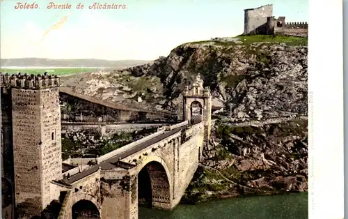 24163 - Spanien - Toledo , Puente de Alcantara - nicht gelaufen