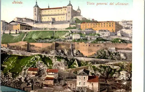 24165 - Spanien - Toledo , Vista general del Alcazar - nicht gelaufen