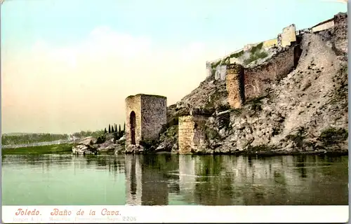 24166 - Spanien - Toledo , Bano de la Cava - nicht gelaufen