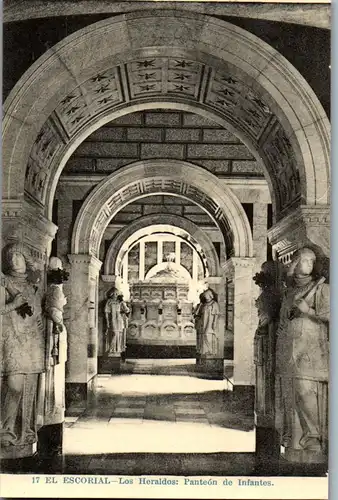 24170 - Spanien - El Escorial , Los Heraldos , Panteon de Infantes - nicht gelaufen