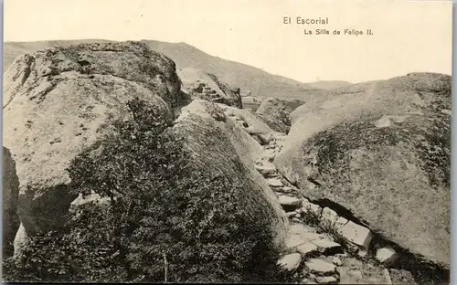 24182 - Spanien - El Escorial , La Silla de Felipe II - nicht gelaufen
