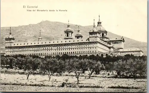 24209 - Spanien - El Escorial , Vista del Monasterio desde la Herreria - nicht gelaufen