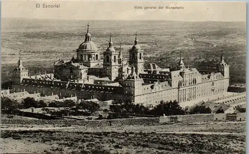 24214 - Spanien - El Escorial , Vista general del Monasterio - nicht gelaufen